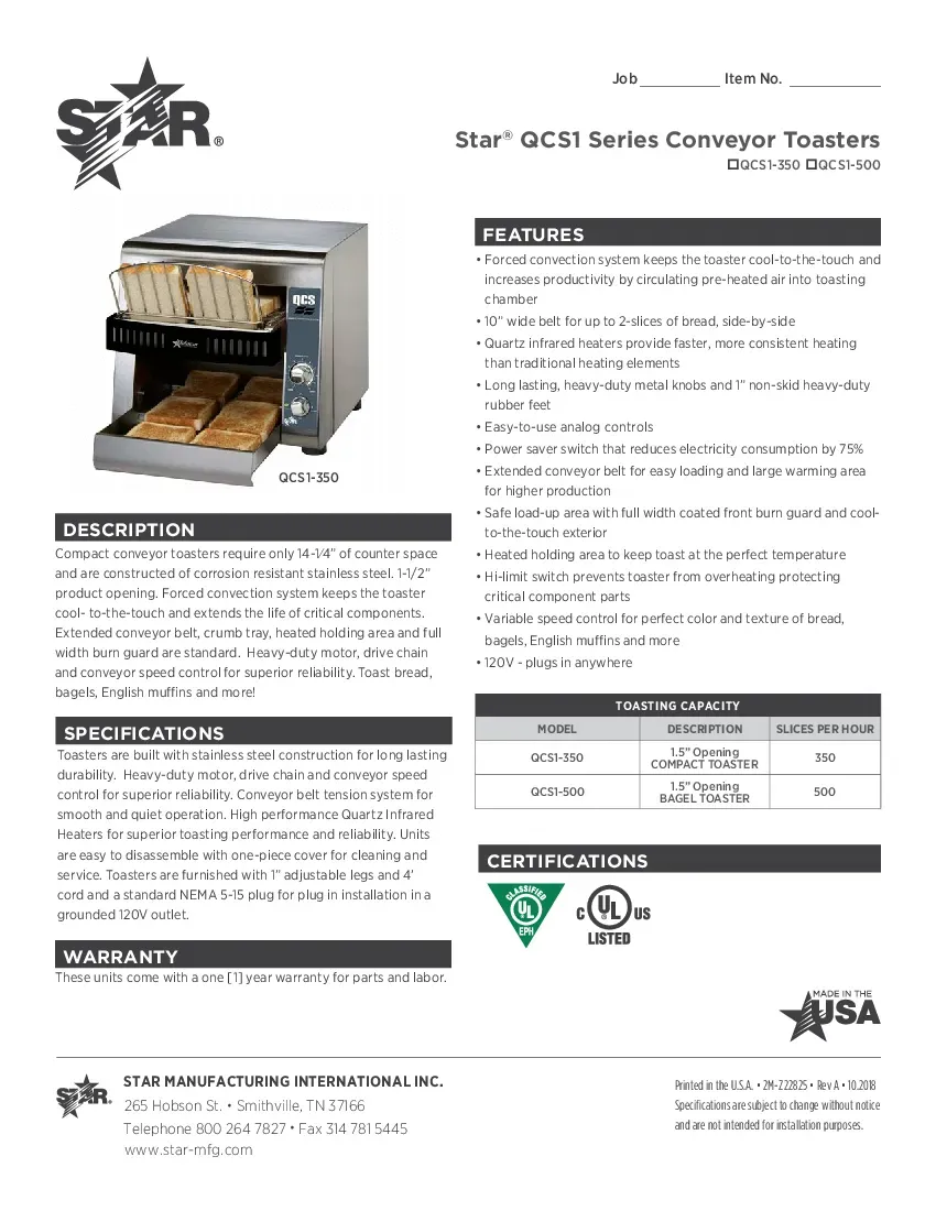 star-qcs1-500b-toaster-conveyor-type-specsheet-2605036j7nnq.pdf