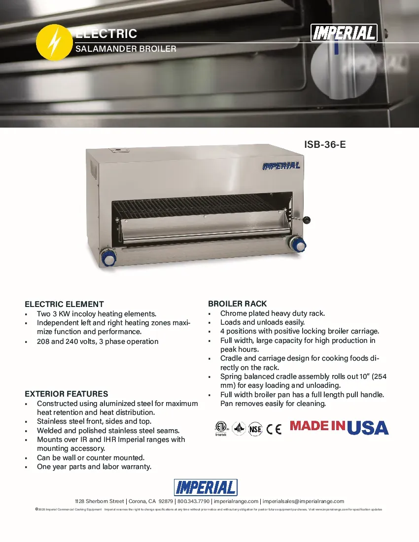 imperial-range-isb-36-e-salamander-broiler-electric-specsheet-260503i16y76.pdf