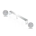 Advance Tabco , CU-18-108, Overshelf, Table-Mounted