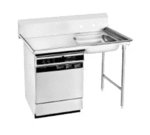 Advance Tabco , DTU-U60-48R, Dishtable, Soiled, Undercounter