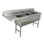 Advance Tabco , FC-3-1620-18L, Sink, (3) Three Compartment