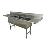 Advance Tabco , FC-3-1620-18RL, Sink, (3) Three Compartment