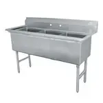 Advance Tabco , FC-3-1620, Sink, (3) Three Compartment