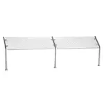 Duke Manufacturing TS-411-46, Sneeze Guard, Stationary, Self-Service