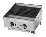 Star 6024CBF, Charbroiler, Gas, Countertop, Medium-Duty, 24.0 Inch